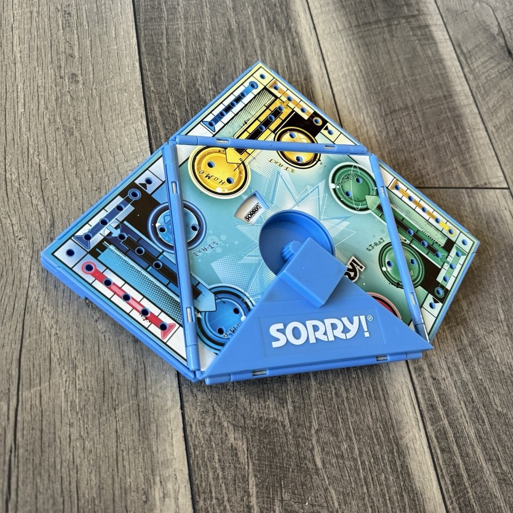 Vintage 1994 Sorry! Board Game Parker Brothers Folding Travel Edition BOARD ONLY - Picture 9 of 15